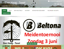 Tablet Screenshot of denhaagtexel.nl